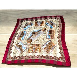 Vintage Rome Souvenir Scarf 40x40
